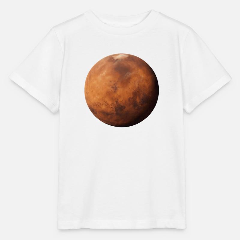 Mars - Planète Mars - T-shirt bio MINI CREATOR Stanley/Stella Enfant - blanc