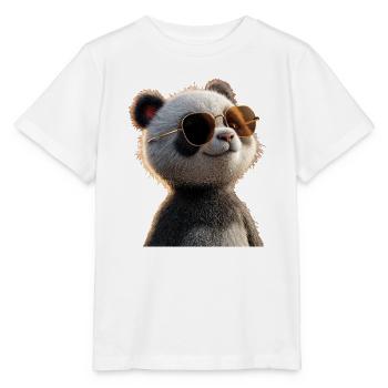 Panda Ours Pandas Géants Panda Géant Mignon Panda Ours Panda - T-shirt bio MINI CREATOR Stanley/Stella Enfant - blanc - Devant - Maike (125cm)