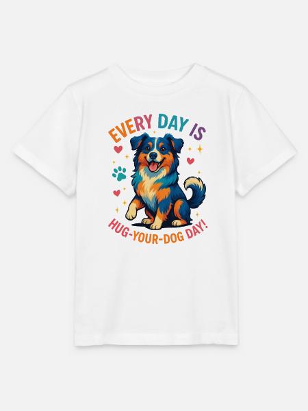 Australian Shepherd - Stanley/Stella Kinder T-Shirt MINI CREATOR - Weiß