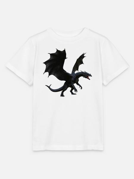 Drachenflug Fantasy Design - Stanley/Stella Kinder T-Shirt MINI CREATOR  - Weiß