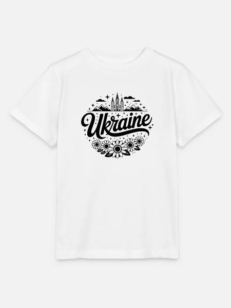 Ukraine - Souvenir Design - Stanley/Stella Kinder T-Shirt MINI CREATOR  - Weiß