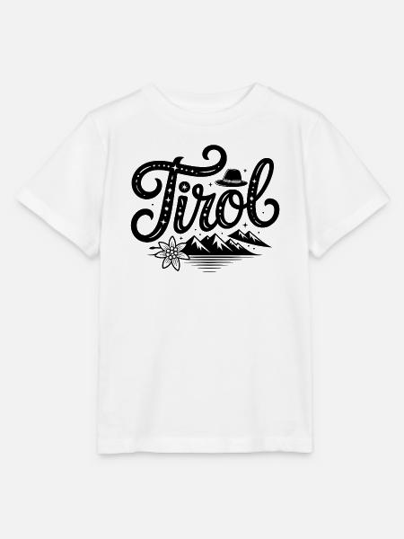 Tirol - Souvenir Design - Stanley/Stella Kinder T-Shirt MINI CREATOR - Weiß