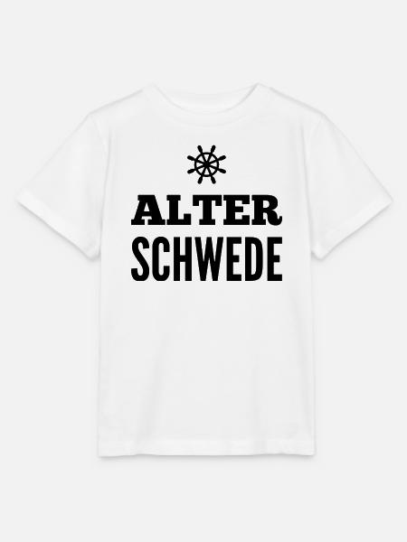 Alter Schwede Fun Design - Stanley/Stella Kinder T-Shirt MINI CREATOR  - Weiß
