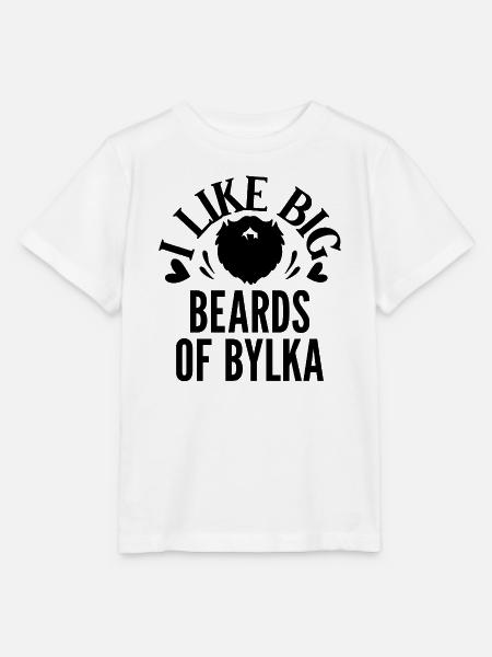 I_LIKE_BEARDS_OF_BYLKA_ - Stanley/Stella Kinder T-Shirt MINI CREATOR - Weiß