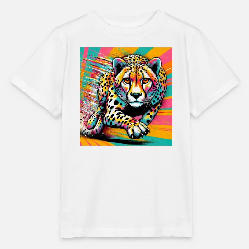 Gepard - Stanley/Stella Kinder T-Shirt MINI CREATOR - Weiß