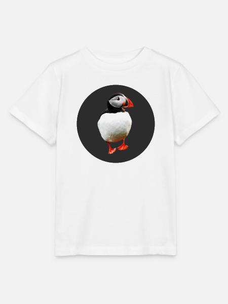 Papageientaucher - Stanley/Stella Kinder T-Shirt MINI CREATOR - Weiß