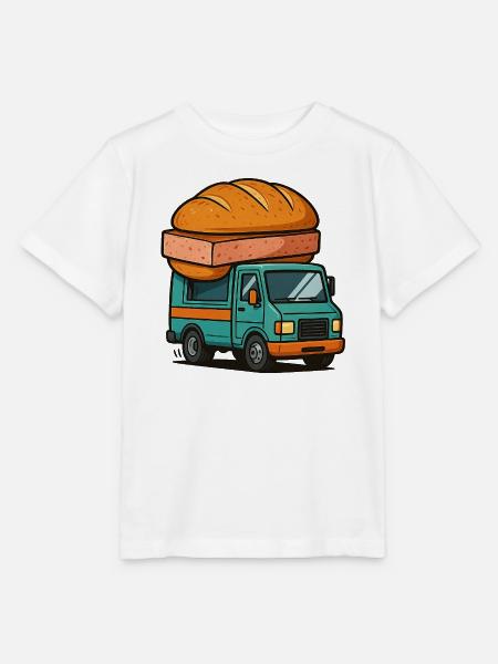 LKW Leberkäse - Stanley/Stella Kinder T-Shirt MINI CREATOR - Weiß