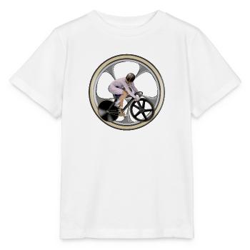 Radsport - Stanley/Stella Kinder T-Shirt MINI CREATOR  - Weiß - Vorne - Maike (125cm)