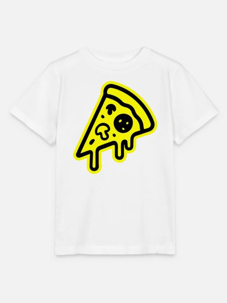Pizza Symbol - Stanley/Stella Kinder T-Shirt MINI CREATOR - Weiß