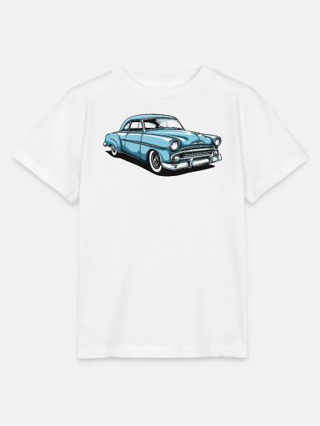 Nostalgisches Retro-Auto Design - Stanley/Stella Kinder T-Shirt MINI CREATOR - Weiß