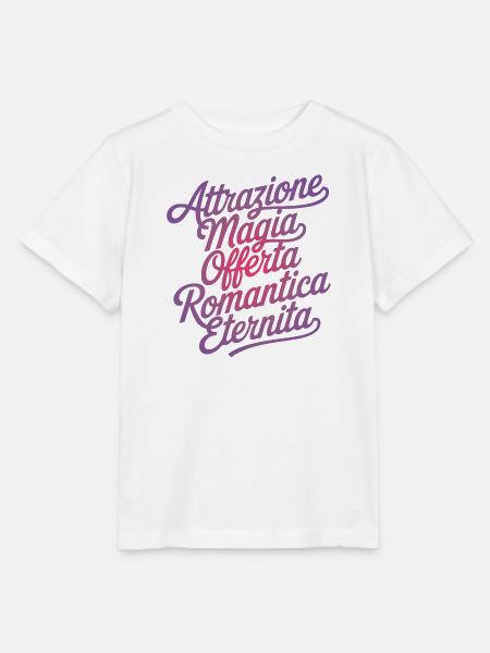 Romantisches Design mit magischer Wirkung - Stanley/Stella Kinder T-Shirt MINI CREATOR  - Weiß