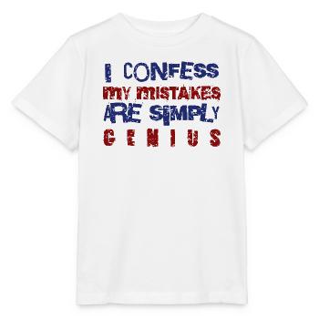 Humorous Confidence Quote Design - Stanley/Stella MINI CREATOR Kids’ T-Shirt - white - Front - Maike (125cm)