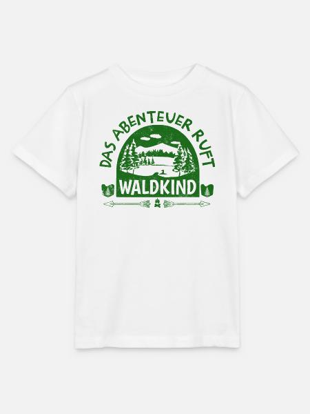 Waldkind - Das Abenteuer ruft - Stanley/Stella Kinder T-Shirt MINI CREATOR  - Weiß