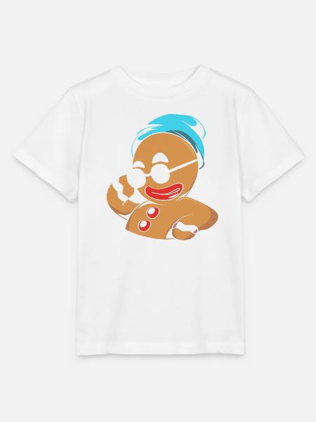 Lebkuchenmann Weihnachten Lebkuchen - Stanley/Stella Kinder T-Shirt MINI CREATOR - Weiß