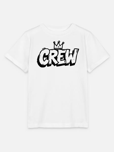 Crew Graffiti - Stanley/Stella Kinder T-Shirt MINI CREATOR - Weiß