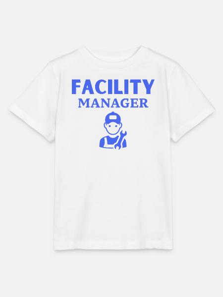 Facility Manager - Stanley/Stella Kinder T-Shirt MINI CREATOR - Weiß