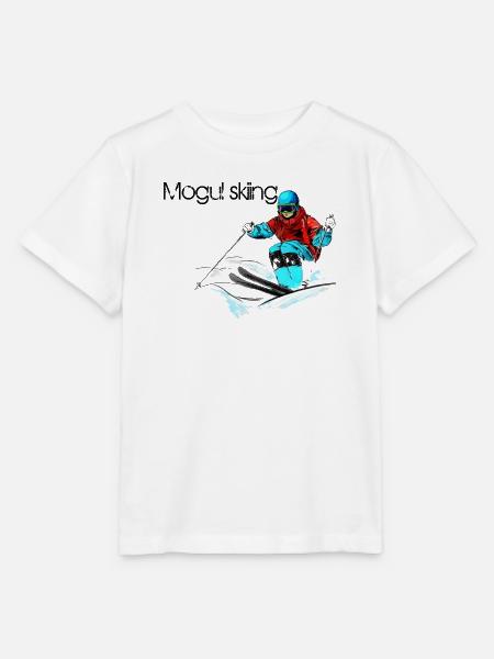 Mogul skiing - Stanley/Stella Kinder T-Shirt MINI CREATOR - Weiß