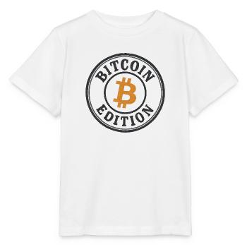 Bitcoin Edition - Stanley/Stella MINI CREATOR Kids’ T-Shirt - white - Front - Maike (125cm)