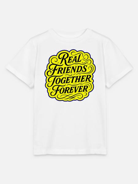 Echte Freunde Für Immer - Stanley/Stella Kinder T-Shirt MINI CREATOR  - Weiß