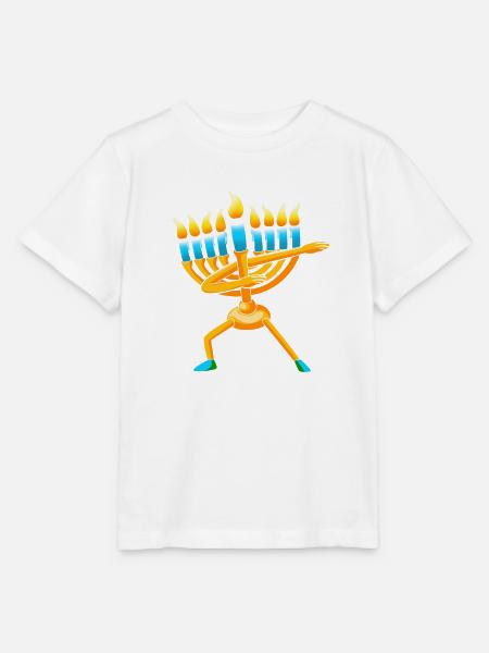 Hanukkah Chanukkah Hanukah - Stanley/Stella Kinder T-Shirt MINI CREATOR - Weiß