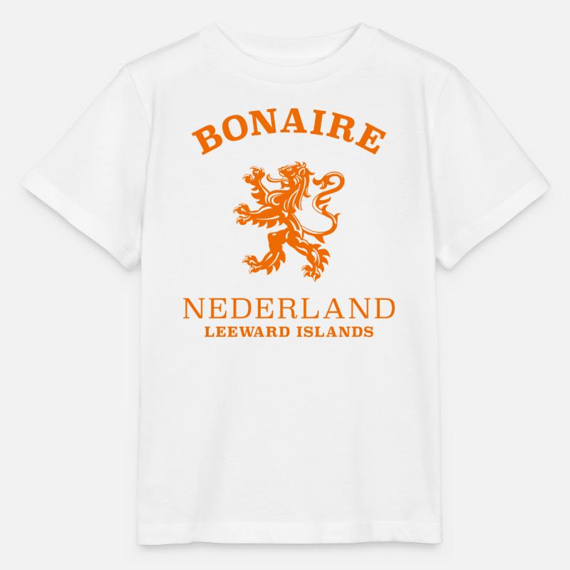 Bonaire, Pays-Bas - T-shirt bio MINI CREATOR Stanley/Stella Enfant - blanc
