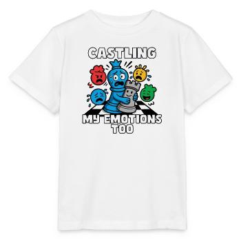 Auch meine Gefühle rochade - Stanley/Stella Kinder T-Shirt MINI CREATOR  - Weiß - Vorne - Maike (125cm)
