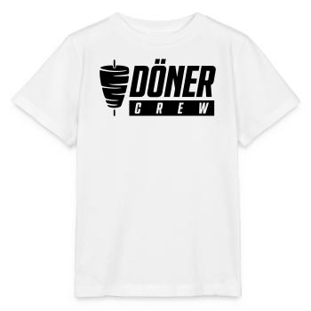 L’équipe Döner - T-shirt bio MINI CREATOR Stanley/Stella Enfant - blanc - Devant - Maike (125cm)