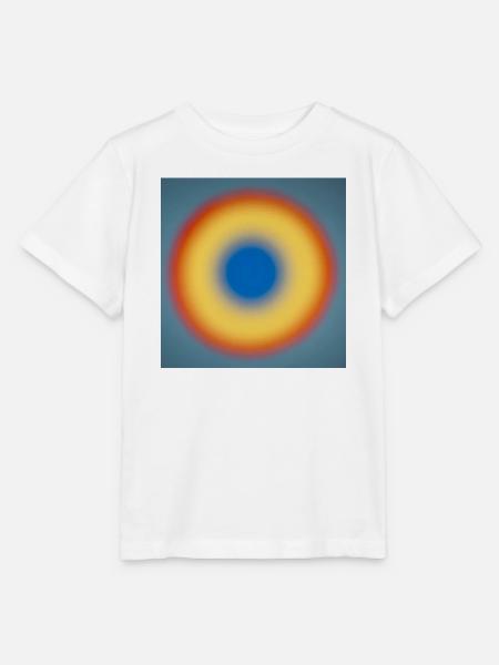 Blauer circle_001 - Stanley/Stella Kinder T-Shirt MINI CREATOR - Weiß