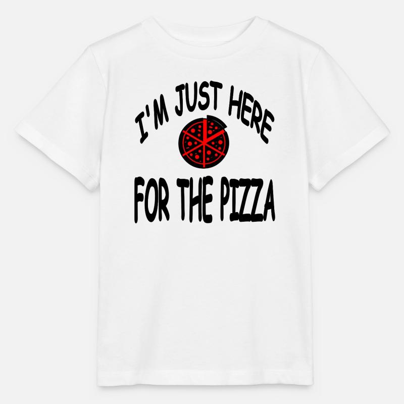 Pizza - Stanley/Stella Kinder T-Shirt MINI CREATOR - Weiß
