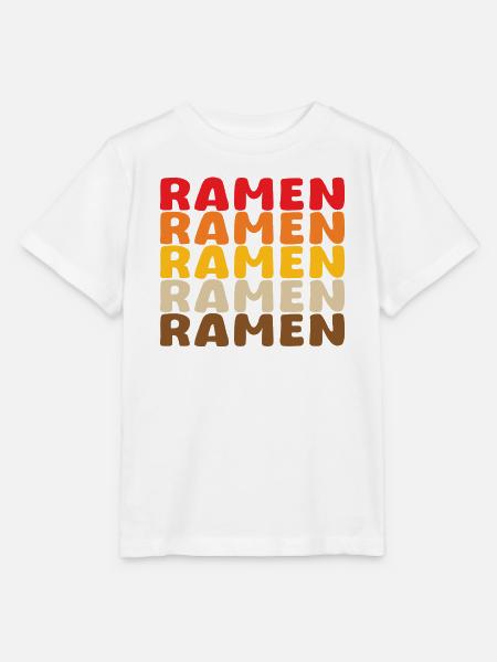 Ramen in Palette Pop - Stanley/Stella Kinder T-Shirt MINI CREATOR - Weiß