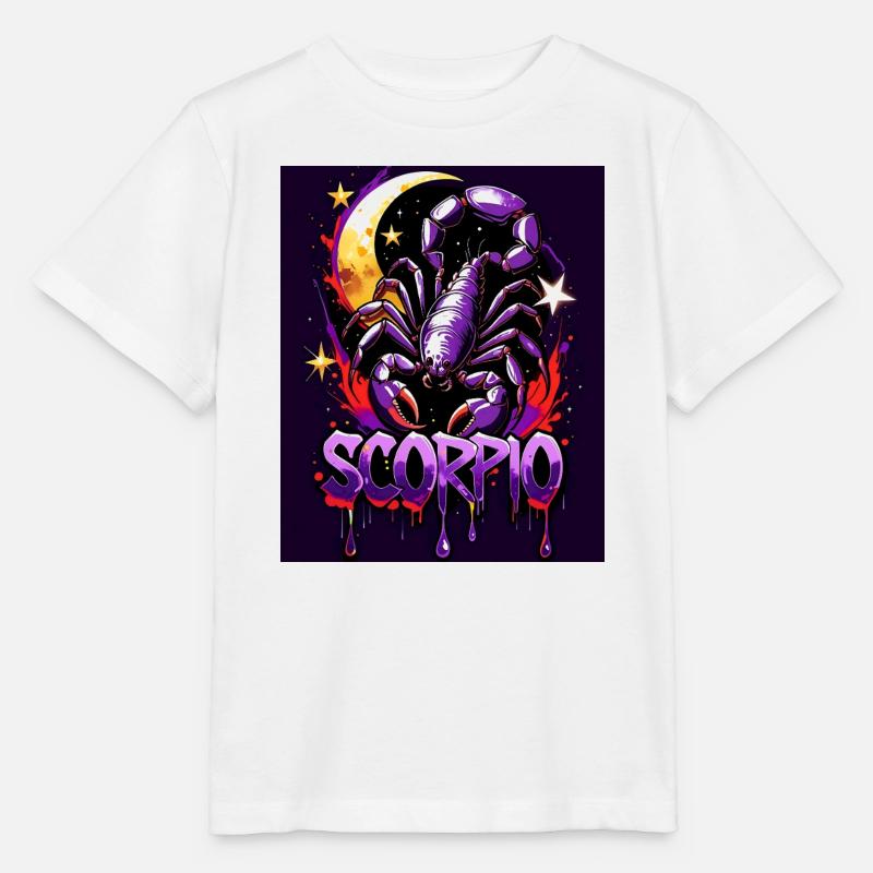 Skorpion - Stanley/Stella Kinder T-Shirt MINI CREATOR  - Weiß