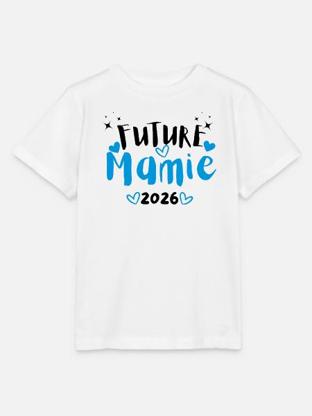 Zukünftige Oma 2026 - Stanley/Stella Kinder T-Shirt MINI CREATOR - Weiß