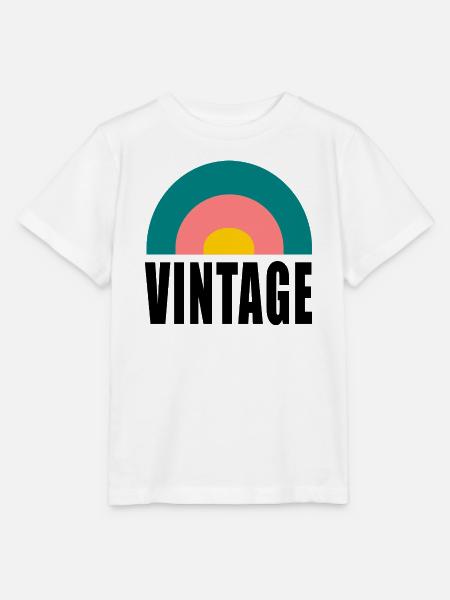 Weinlese - Stanley/Stella Kinder T-Shirt MINI CREATOR - Weiß