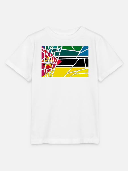 Mosambik - Stanley/Stella Kinder T-Shirt MINI CREATOR - Weiß