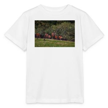 De Herten van de weide 000_8271_Nik_DxO - Stanley/Stella Kinder-T-shirt MINI CREATOR  - wit - Voor - Maike (125cm)