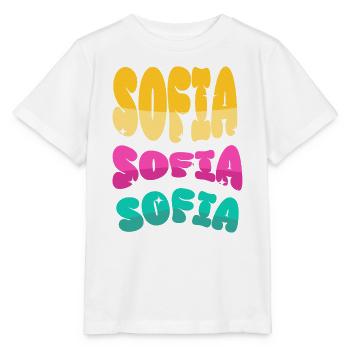 Sofia - T-shirt bio MINI CREATOR Stanley/Stella Enfant - blanc - Devant - Maike (125cm)