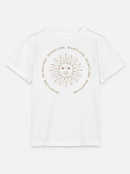 Selbstliebe - Dein Reminder für Achtsamkeit - Stanley/Stella Kinder T-Shirt MINI CREATOR - Weiß