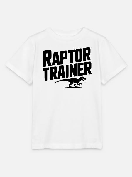 Raptor Trainer - Stanley/Stella Kinder T-Shirt MINI CREATOR - Weiß