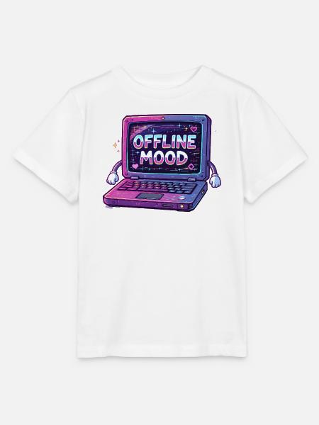 Y2K Retro – Offline Mood - Stanley/Stella Kinder T-Shirt MINI CREATOR - Weiß