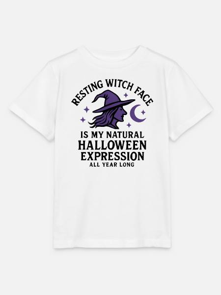 Halloween - Hexe - Stanley/Stella Kinder T-Shirt MINI CREATOR  - Weiß