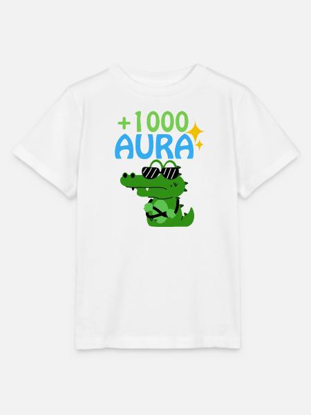 Kroko UND JUGENDWORTE - Stanley/Stella Kinder T-Shirt MINI CREATOR  - Weiß