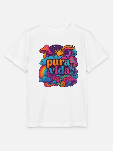 Pura Vida - Stanley/Stella Kinder T-Shirt MINI CREATOR - Weiß