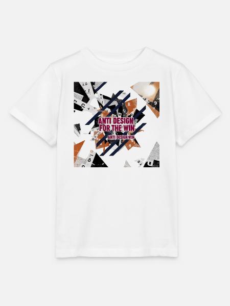 Anti-Design_for_the_Win_Collage - Stanley/Stella Kinder T-Shirt MINI CREATOR  - Weiß