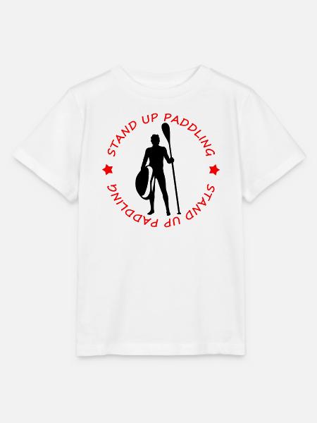 Stand up paddling - Stanley/Stella Kinder T-Shirt MINI CREATOR - Weiß