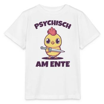 I'm at the end Psychically at the duck - Stanley/Stella MINI CREATOR Kids’ T-Shirt - white - Front - Maike (125cm)
