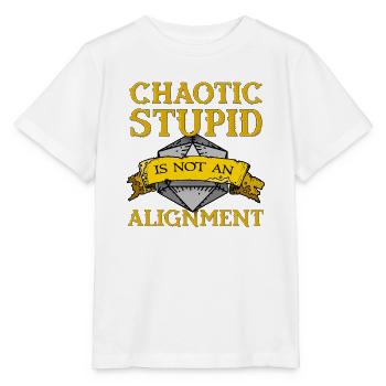 Alignement chaotique et stupide - T-shirt bio MINI CREATOR Stanley/Stella Enfant - blanc - Devant - Maike (125cm)