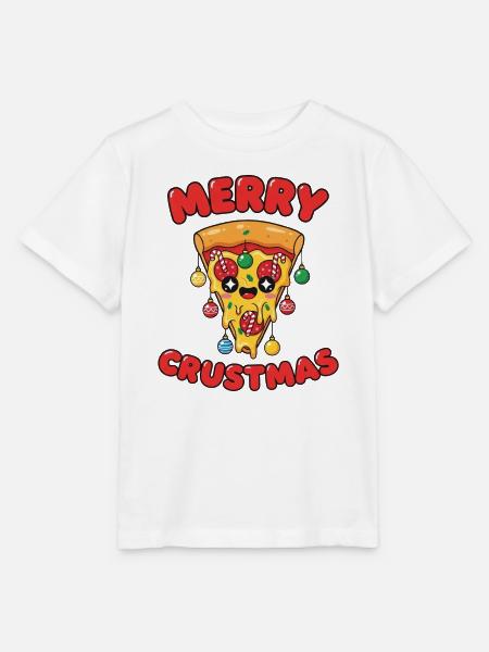 Merry Crustmas - Stanley/Stella Kinder T-Shirt MINI CREATOR - Weiß