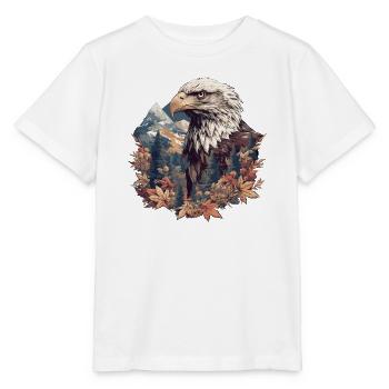Adler - Stanley/Stella Kinder T-Shirt MINI CREATOR  - Weiß - Vorne - Maike (125cm)