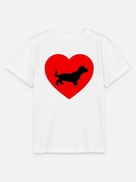 Dackel - Stanley/Stella Kinder T-Shirt MINI CREATOR  - Weiß