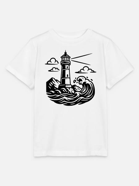 Leuchtturm - Stanley/Stella Kinder T-Shirt MINI CREATOR  - Weiß